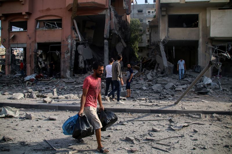 Unleashing Unprecedented Chaos Gaza Braces For Catastrophe Amid Relentless Israeli Airstrikes 