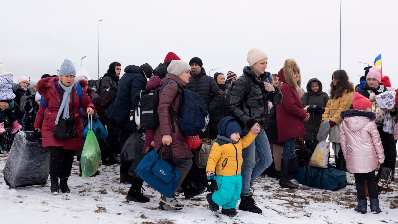 Several million Ukrainian refugees entered Poland after Russia's invasion. An estimated 1.4 million resettled there.