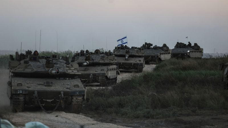 Признаците за масивна мобилизация на Израел за потенциално сухопътно нахлуване
