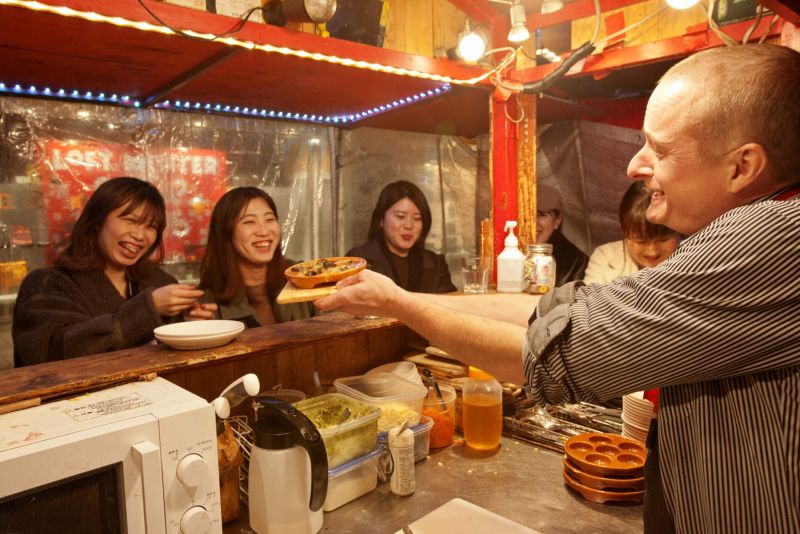 Japanese store street food