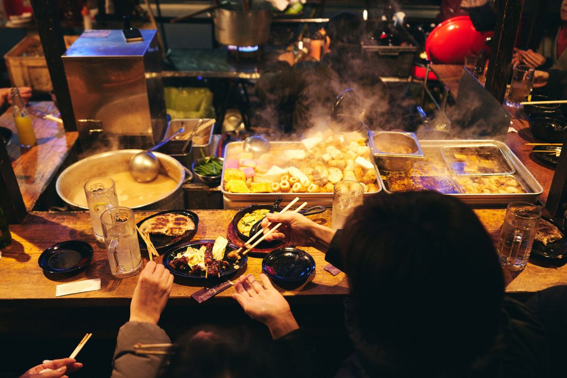 <strong>Off limits:</strong> The one thing you won't find at a yatai? Sushi. Raw food is not allowed.