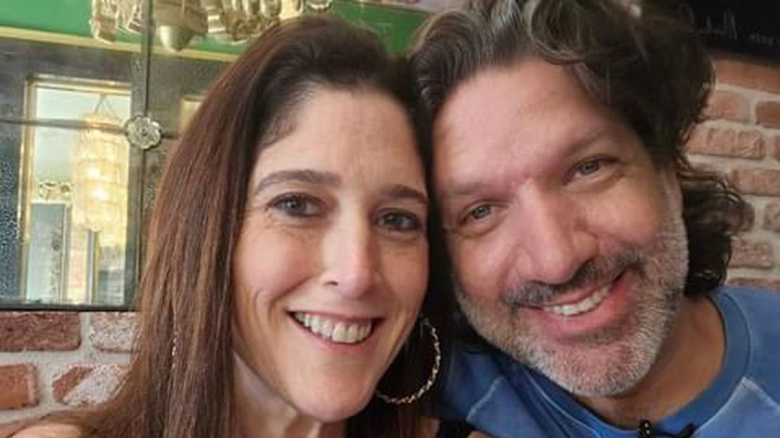 Ilan Troen's daughter and son-in-law, Deborah and Shlomi Mathias, who were murdered in their home in Kibbutz Holit on the Gaza border in the opening hours of the Hamas pogrom on this past Saturday, 7 October 2023.