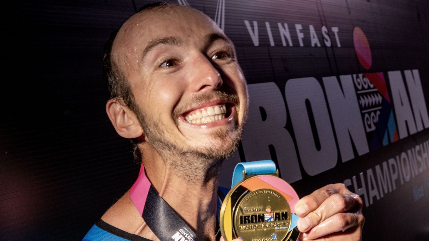 NICE, FRANCE - SEPTEMBER 10:  General views from the finish line during the 2023 Men's VinFast IRONMAN World Championship  on September 10, 2023 in Nice, France. (Donald Miralle for IRONMAN)