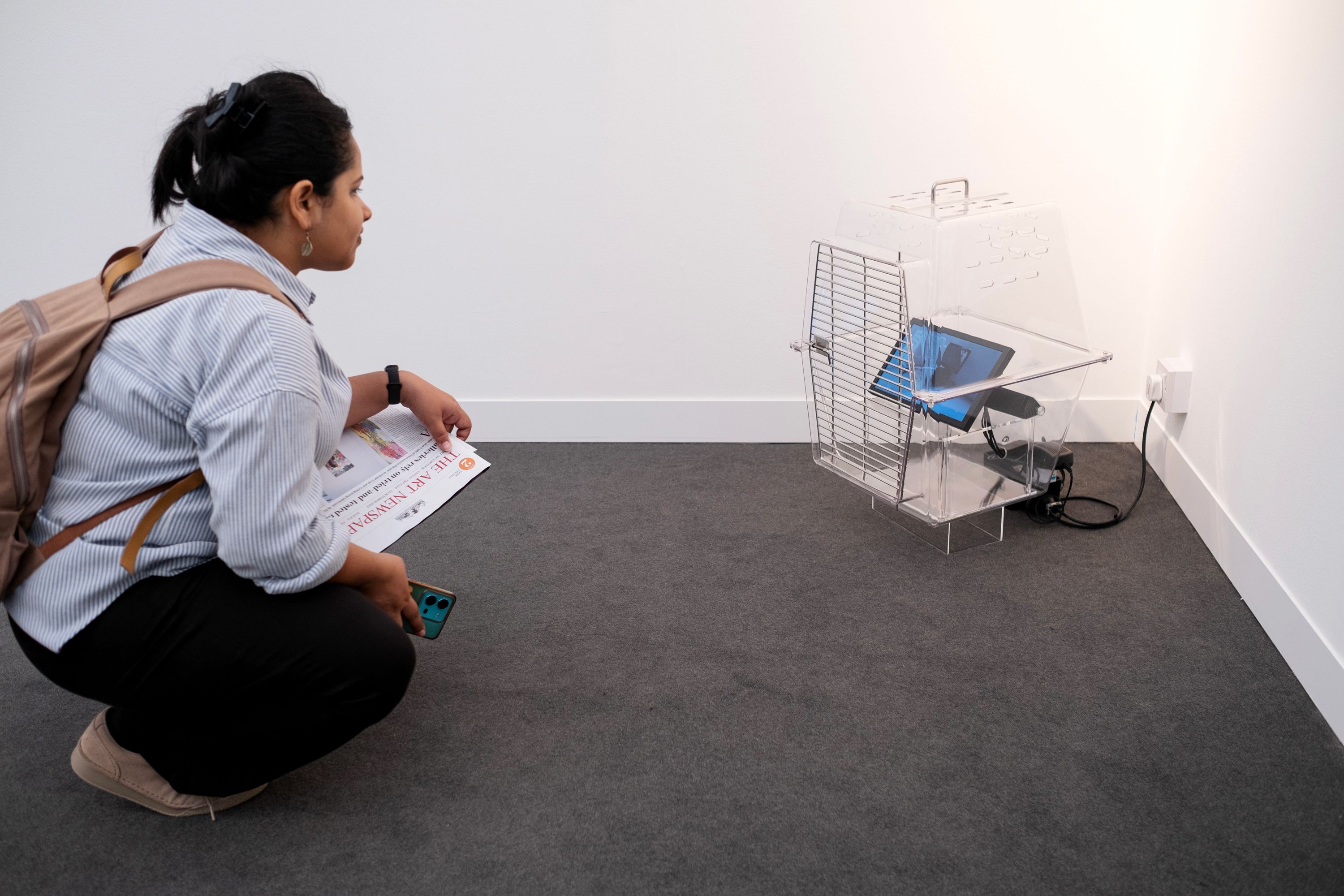 Work by Wantanee Siripattananuntakul at Gallery VER, Frieze London 2023.
Photo Courtesy of Linda Nylind/Frieze.
12/10/2023.
