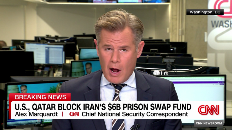 The U.S. and Qatar block Iran’s access to $6 billion prisoner swap fund ...