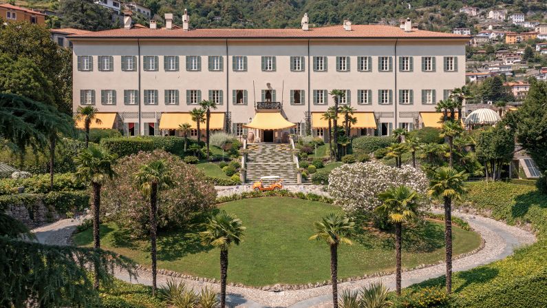 <strong>Lakeside lovely: </strong>The 24-room hotel sits on the waterfront of Lake Como.