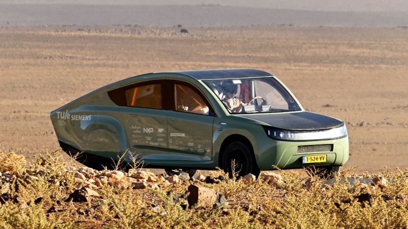 Read more about the article ‘World’s first off-road solar SUV’ just drove across Morocco powered only by the sun – CNN