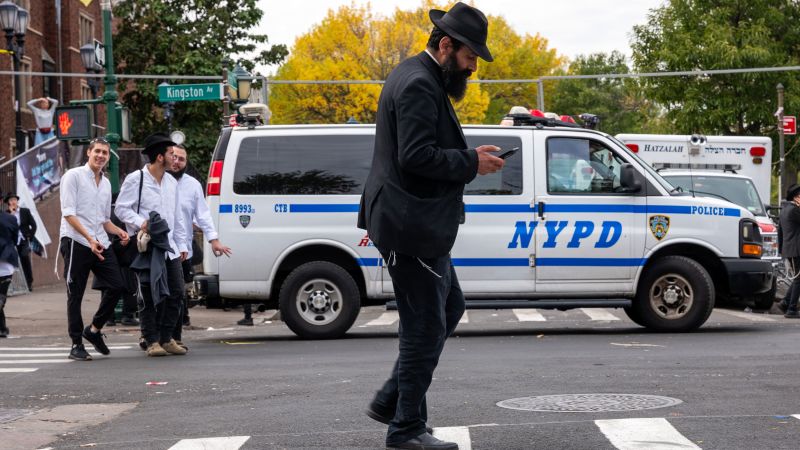 NextImg:Security increased in some US cities amid former Hamas leader's call for protests | CNN