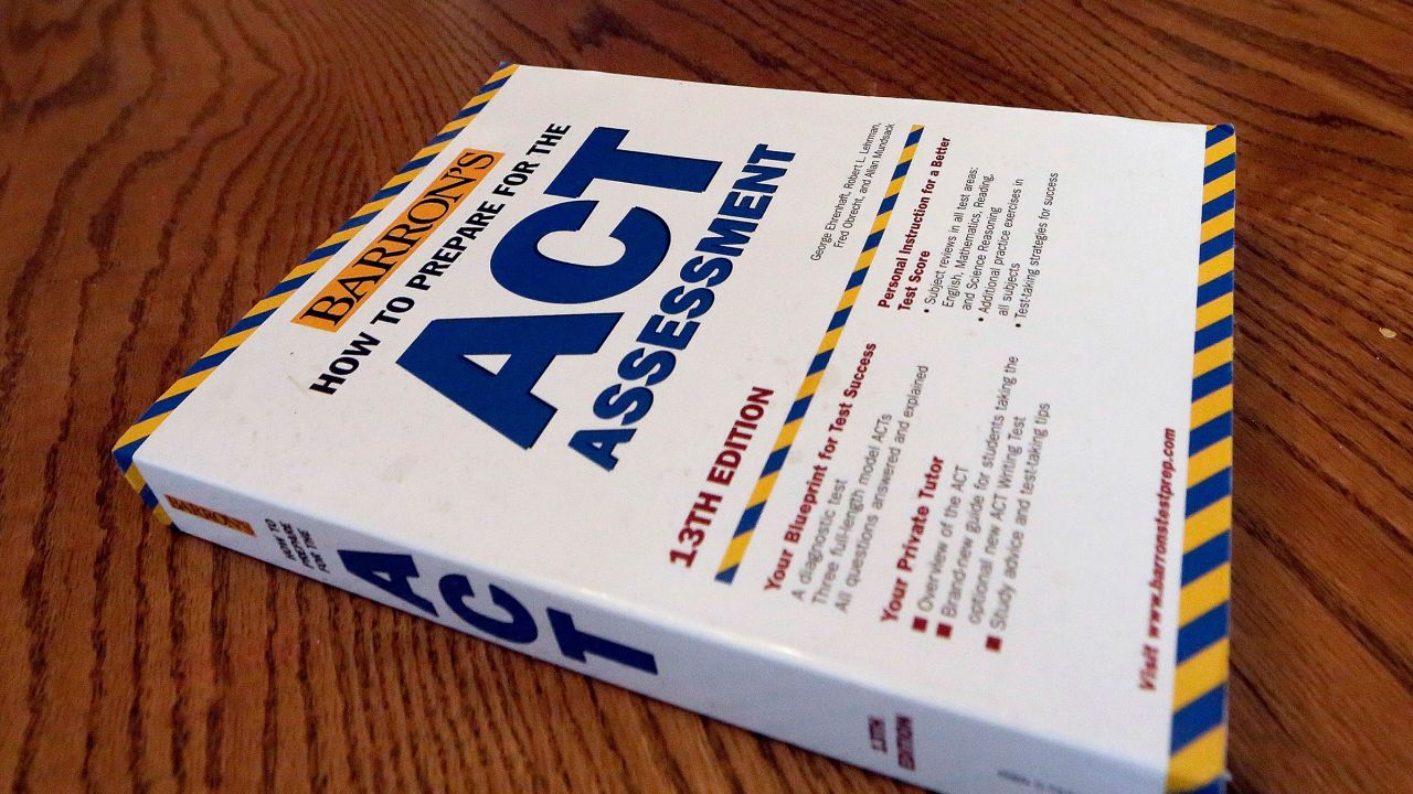 An ACT Assessment preparation book