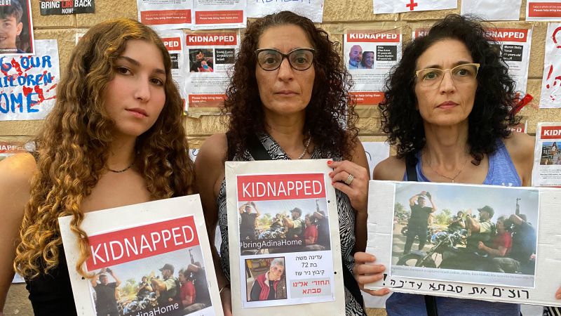 NextImg:'It's so lonely': Desperate families of Israeli hostages are still in the dark a week on from Hamas rampage | CNN