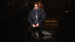 Host Pete Davidson during the Cold Open on Saturday, October 14, 2023.