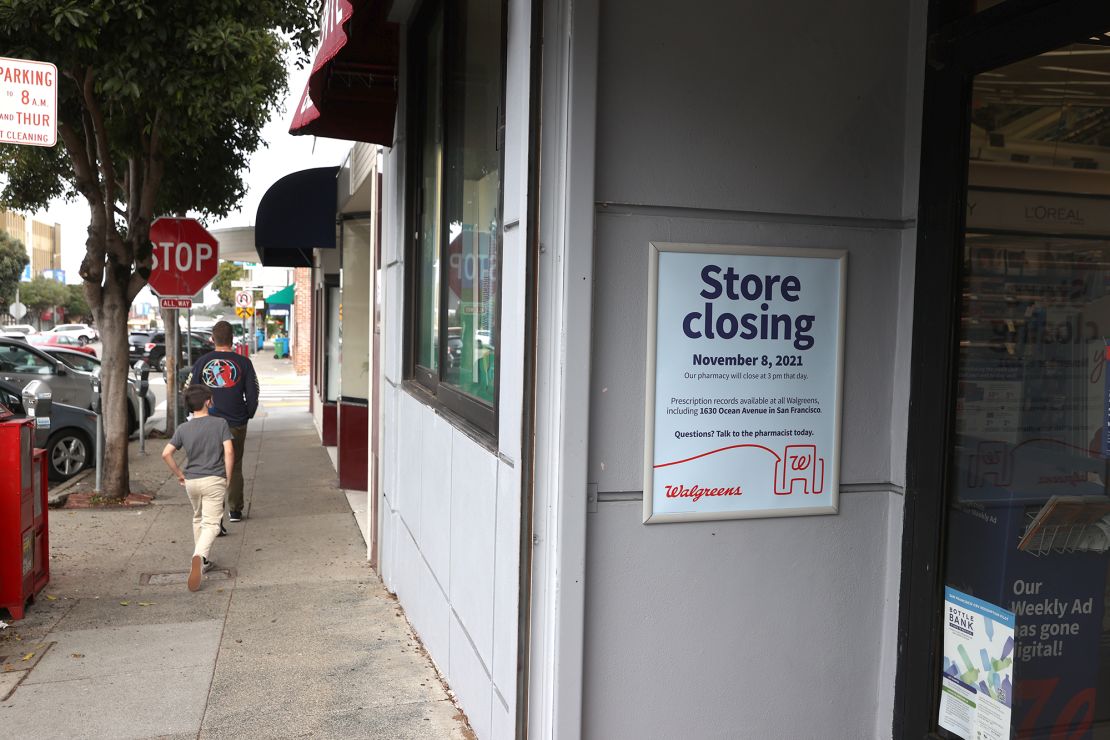 Walgreens and other drug stores have closed thousands of stores in recent years.