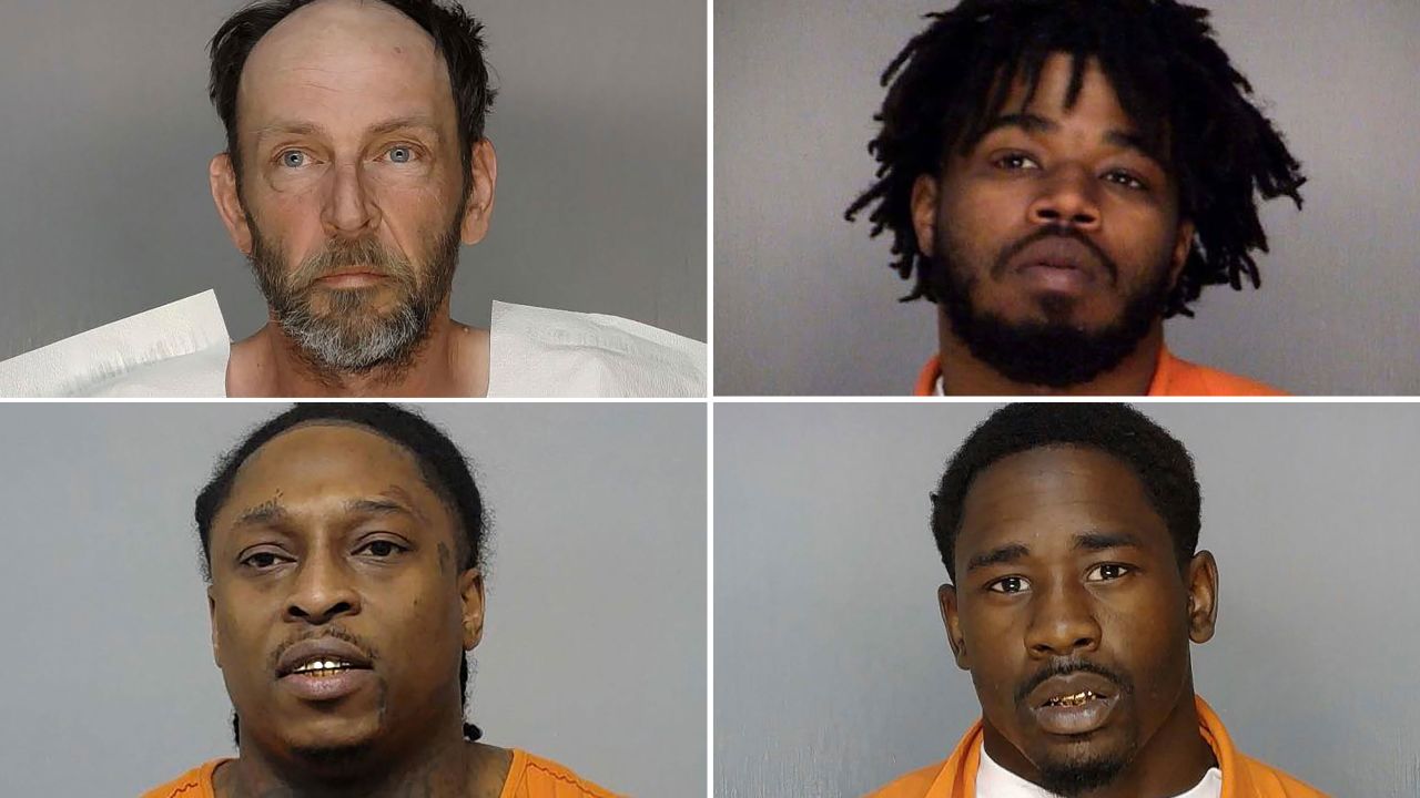 Joey Fournier, Marc Kerry Anderson, Johnifer Dernard Barnwell and Chavis Demaryo Stokes.