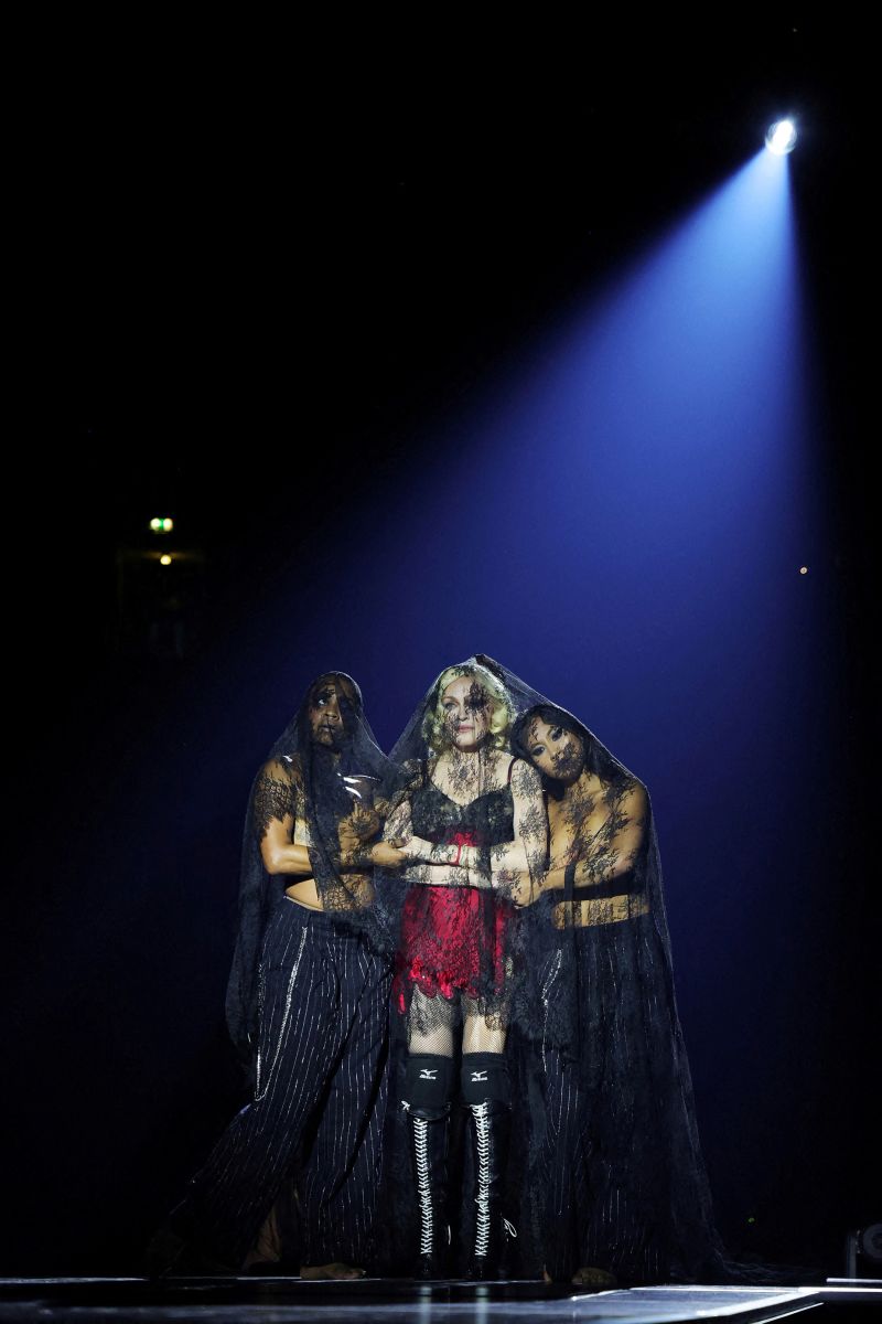 Madonna Unveils Jaw-Dropping Stage Ensembles on Her Spectacular Celebration Tour!