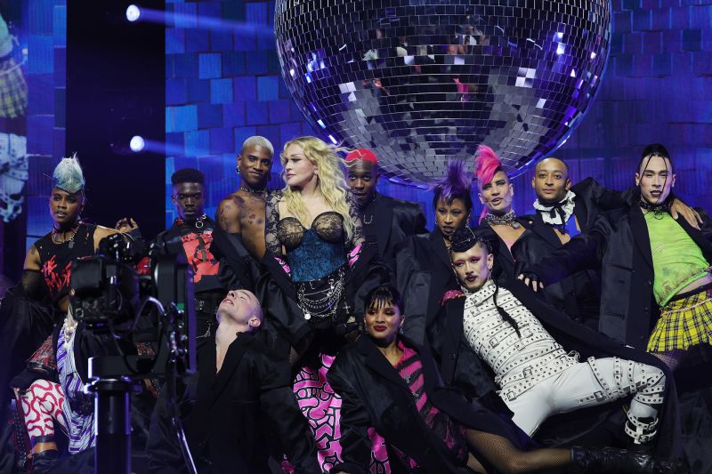Madonna Unveils Jaw-Dropping Stage Ensembles on Her Spectacular Celebration Tour!