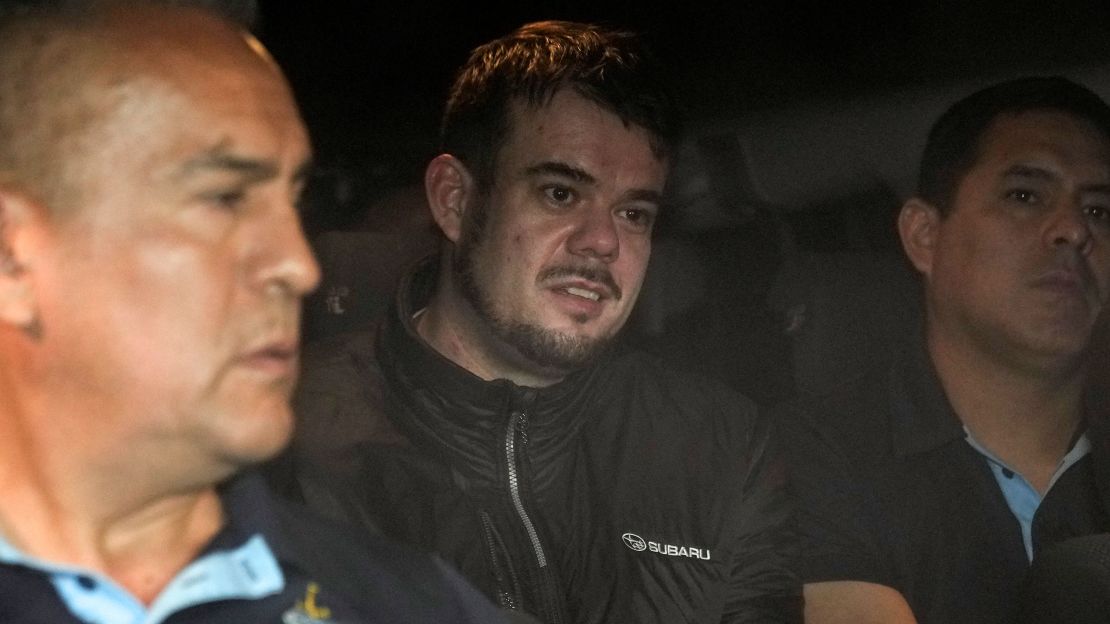 Dutch citizen Joran van der Sloot is driven from a Peruvian prison to be extradited to the US on June 8.