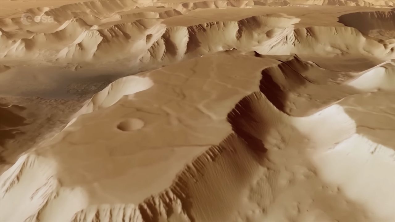 VIDEO THUMBNAIL Mars Express Flyover