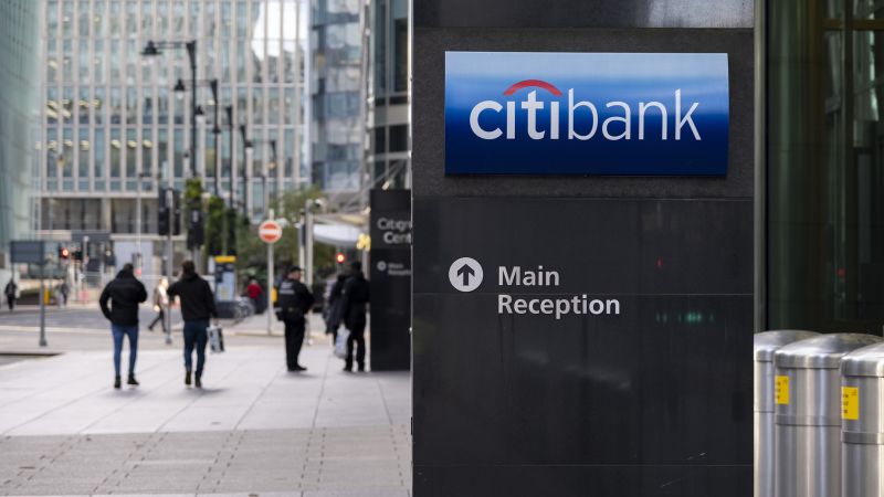 NextImg:Judge rules in Citibank's favor in case against analyst it sacked for claiming his partner's meals on expenses and lying about it | CNN Business
