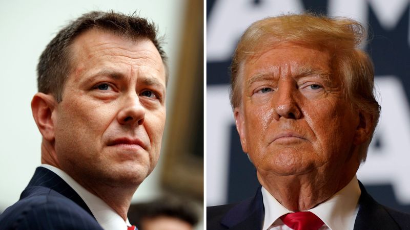 NextImg:Trump to be deposed Tuesday in Peter Strzok and Lisa Page lawsuit | CNN Politics
