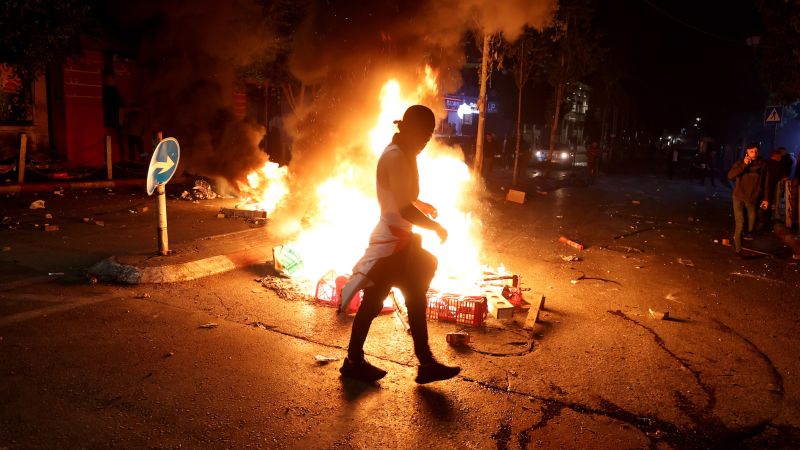 NextImg:Gaza hospital explosion sparks anger and protests in Arab countries | CNN