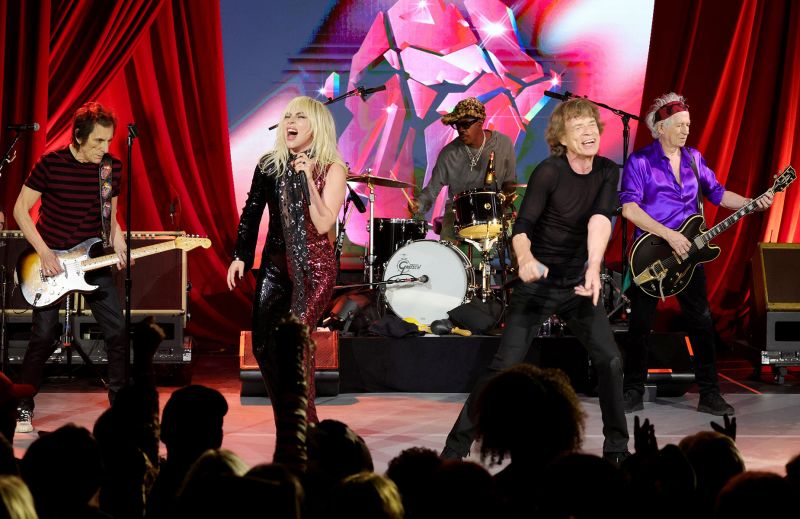 Rolling Stones perform surprise set at album release party | CNN