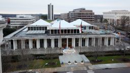 FILE PHOTO: North Carolina's Legislative Building seen in Raleigh, North Carolina, U.S. on December 19, 2016. REUTERS/Jonathan Drake/File Photo