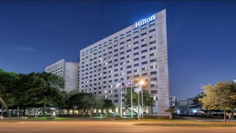 NextImg:Texas Hilton cancels conference hosted by Palestinian rights group, citing 'escalating security concerns' | CNN Business