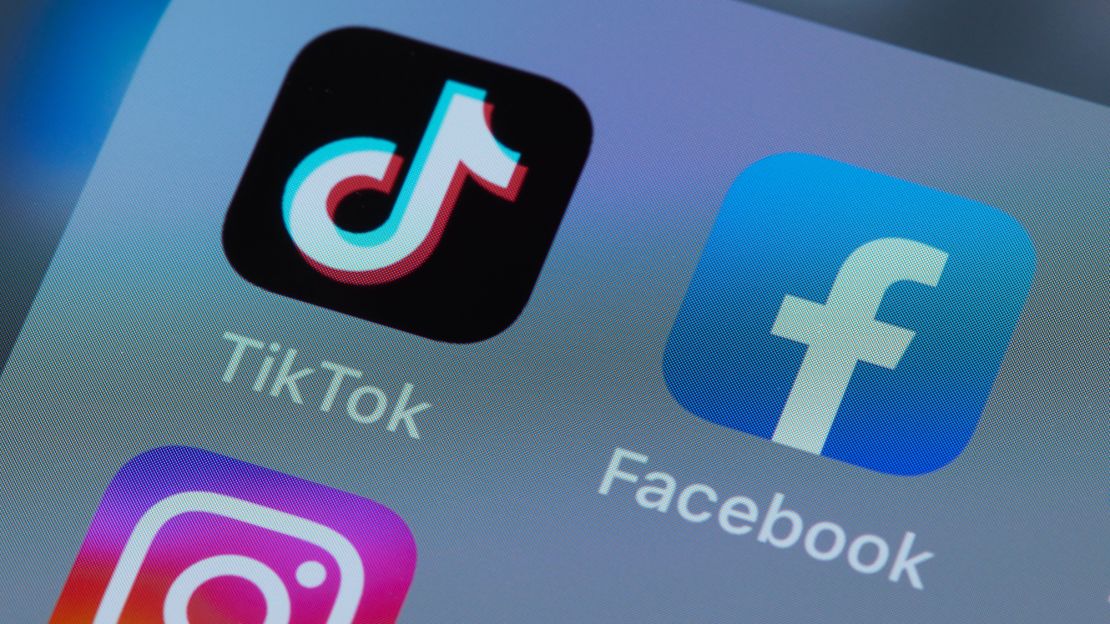 EU asks Meta for more details on efforts to stop illegal and inaccurate content on Israel-Hamas war | CNN Business 1 Facebook Instagram TikTok apps RESTRICTED