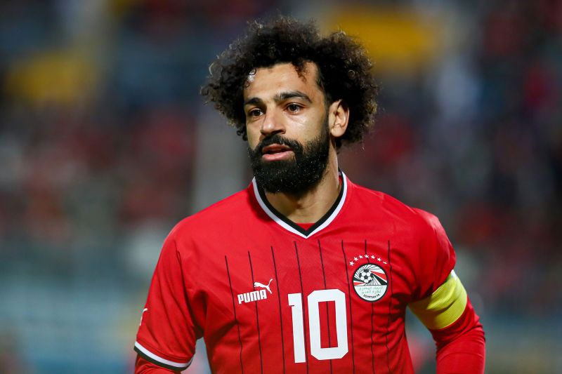 Mo salah best sale egypt jersey