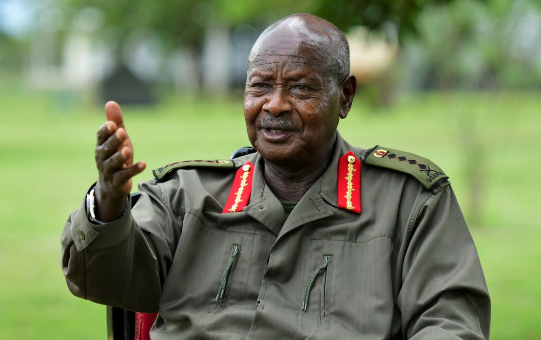 Uganda's President Yoweri Museveni