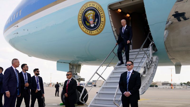 Президентът Джо Байдън завърнал се от посещението си в Израел