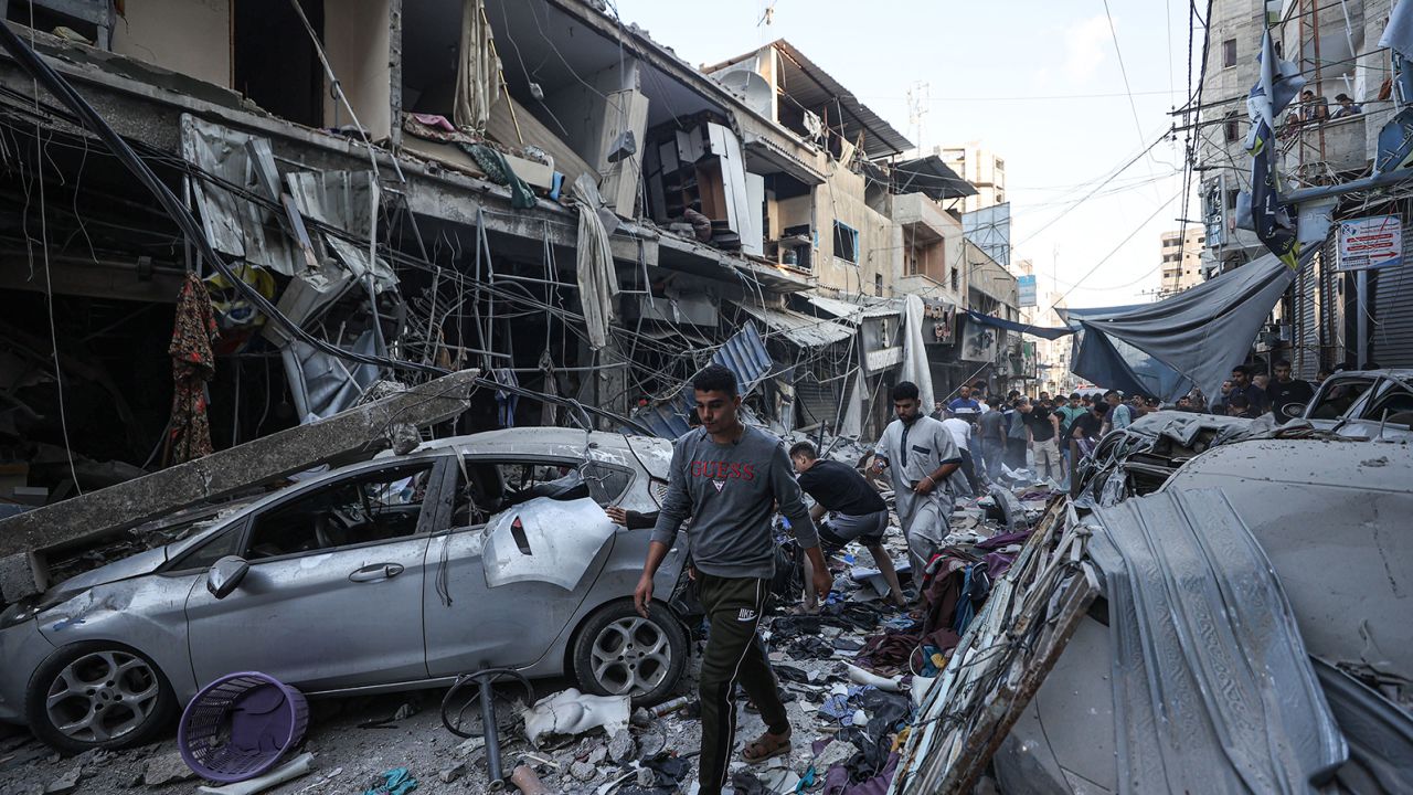 Why this Gaza resident says he used the last of his phone’s battery to