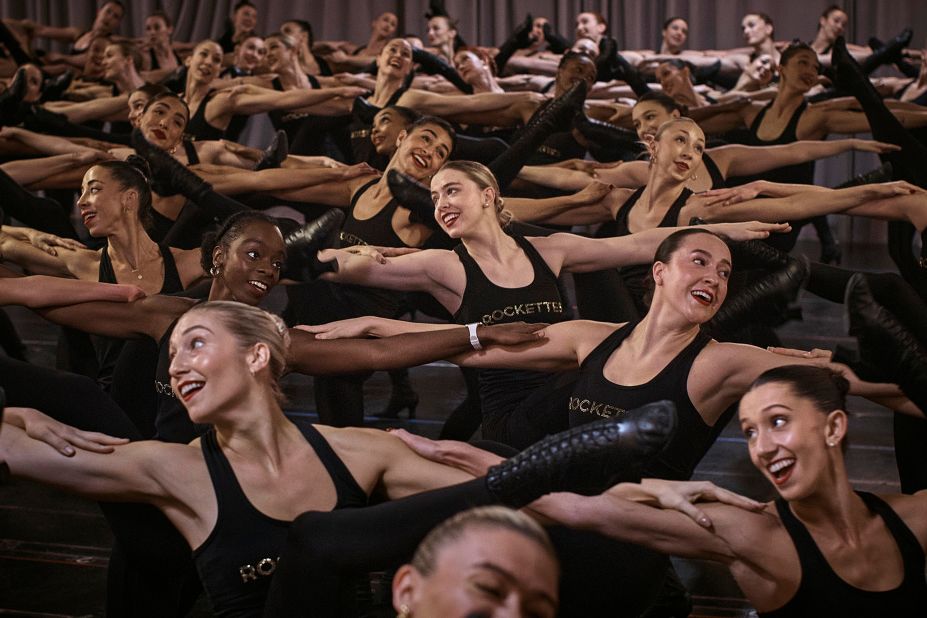 Dancers rehearse at St. Paul the Apostle Church in New York on Thursday, October 19.