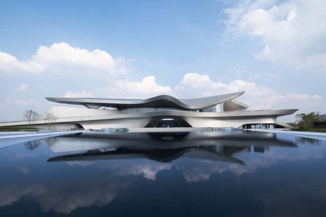 The museum was commissioned in 2022 to host this year's 81st annual World Science Fiction Convention, nicknamed Worldcon. Designed by Zaha Hadid Architects, the building went from concept to completion in just 12 months.