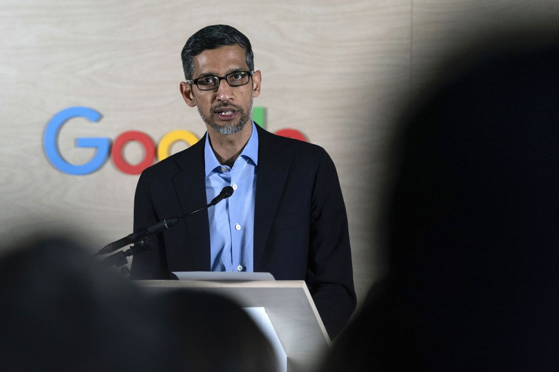 Le PDG de Google, Sundar Pichai, a déclaré qu'il l'était. 