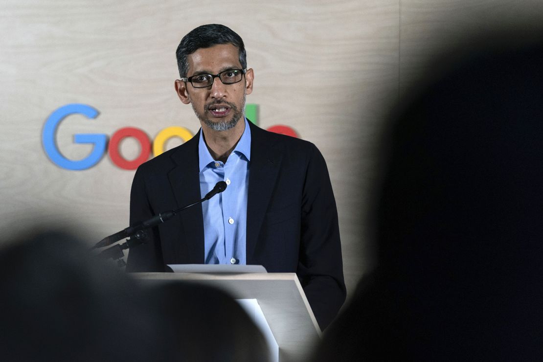 Google CEO Sundar Pichai has said he is "deeply saddened" by the October 7 attacks on Israel
