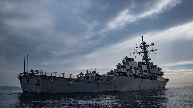 Incident involving US warship intercepting missiles near Yemen lasted 9 hours | CNN Politics