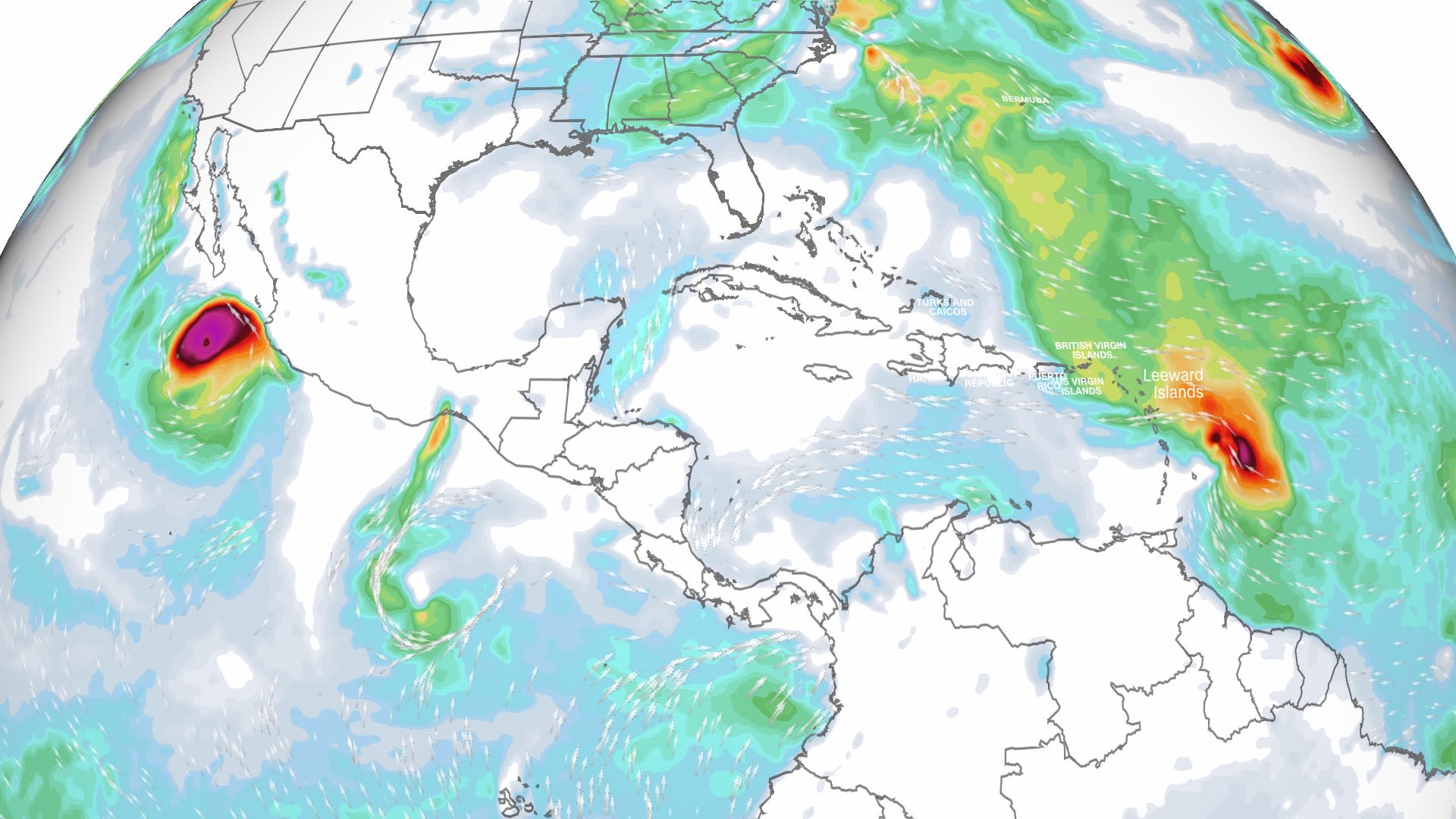 Hurricane Tammy forms; watches, warnings for Leeward Islands