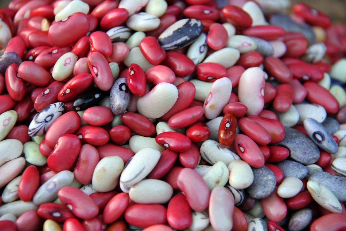The increased levels of iron and zinc in some beans could help treat deficiencies.