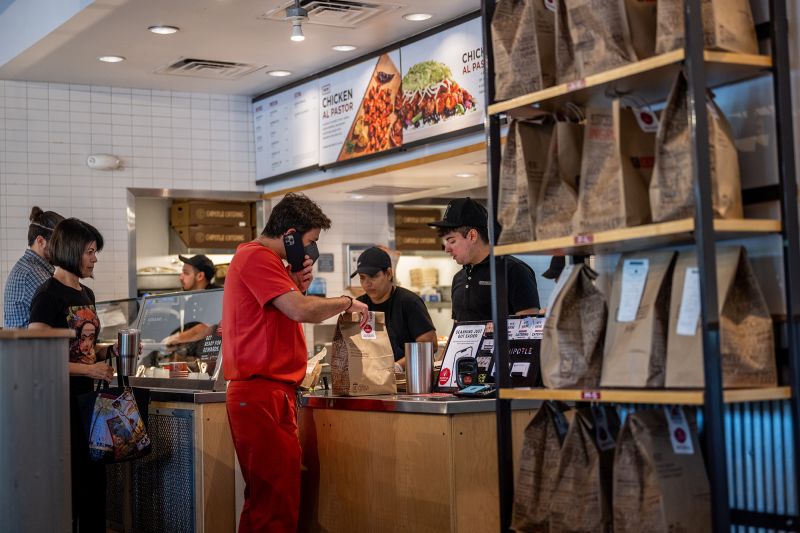 Employers Face Steep Jump In Health Care Costs For 2024 CNN Politics   231020182619 Chipotle Restaurant Prices 