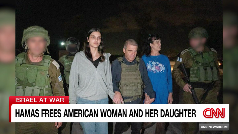 American Mother And Daughter Taken Hostage By Hamas Are Released | CNN