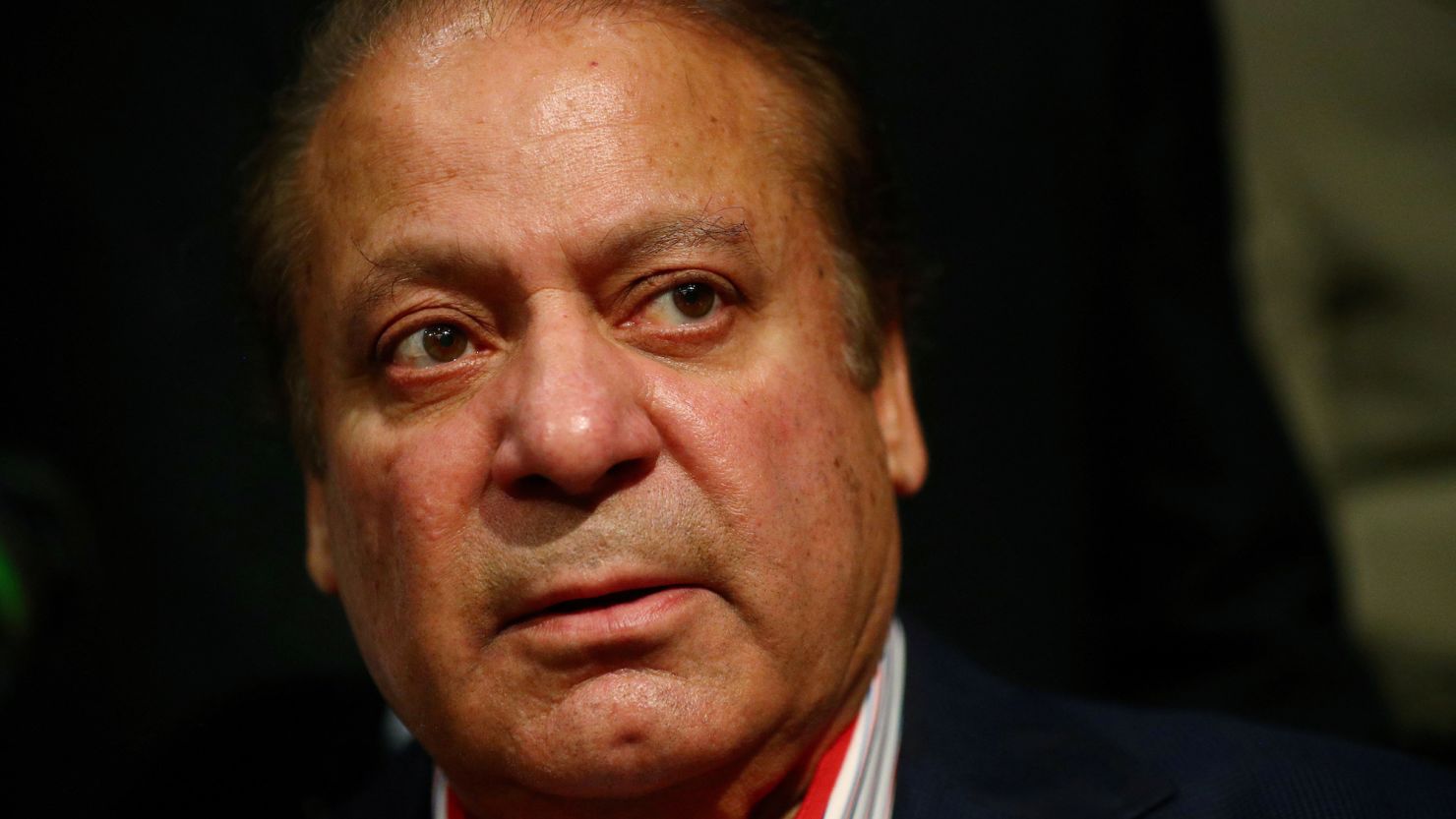 Nawaz Sharif, pictured in 2018, has served as Pakistan's prime minister three times and was once ousted in a military coup.