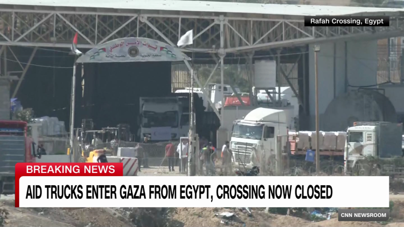 Rafah Border Crossing Opens Briefly | CNN