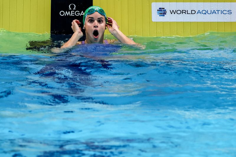 Australia’s Kaylee McKeown Makes Swimming History As She Breaks 50m ...