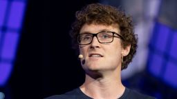 Paddy Cosgrave, chief executive officer of Web Summit, during the Collision conference in Toronto, Ontario, Canada, on Tuesday, June 27, 2023. Collision brings together the people and companies redefining the global tech industry. Photographer: Chloe Ellingson/Bloomberg via Getty Images