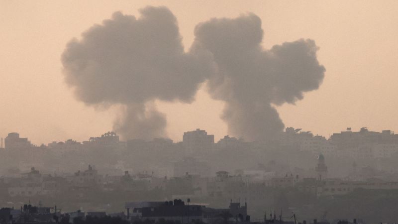 Trickle of aid enters Gaza as Israel ramps up airstrikes and Palestinian deaths keep mounting