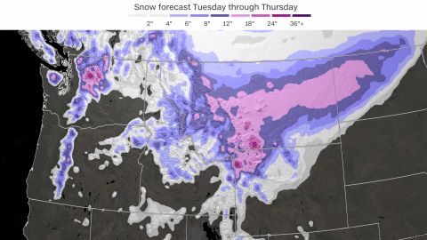 snow accumulation forecast northwest rockies 20231023
