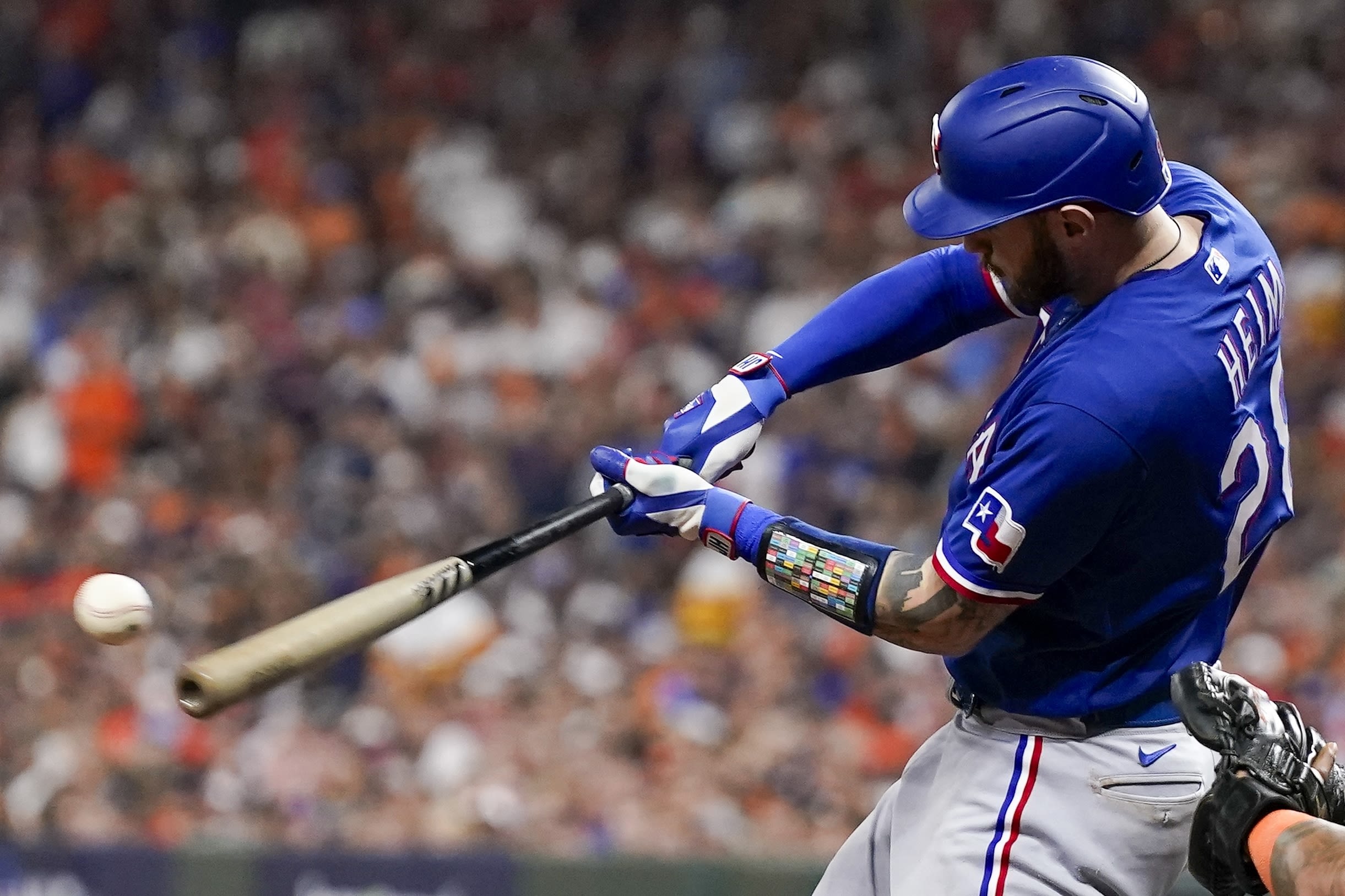Astros' Bryan Abreu Punished by MLB After Hitting Rangers' Adolis