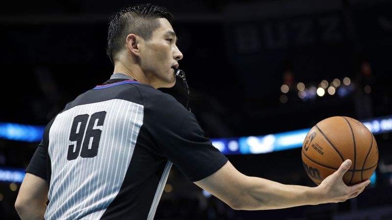 Hwang In-tae: The South Korean referee making history officiating in the NBA