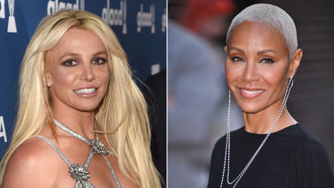 Britney Spears and Jada Pinkett Smith demonstrate the delicate
